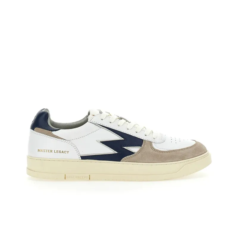 MOA MASTER OF ARTS Legacy Master Low-Top Skateboard Shoes Unisex White Blue Brown-1
