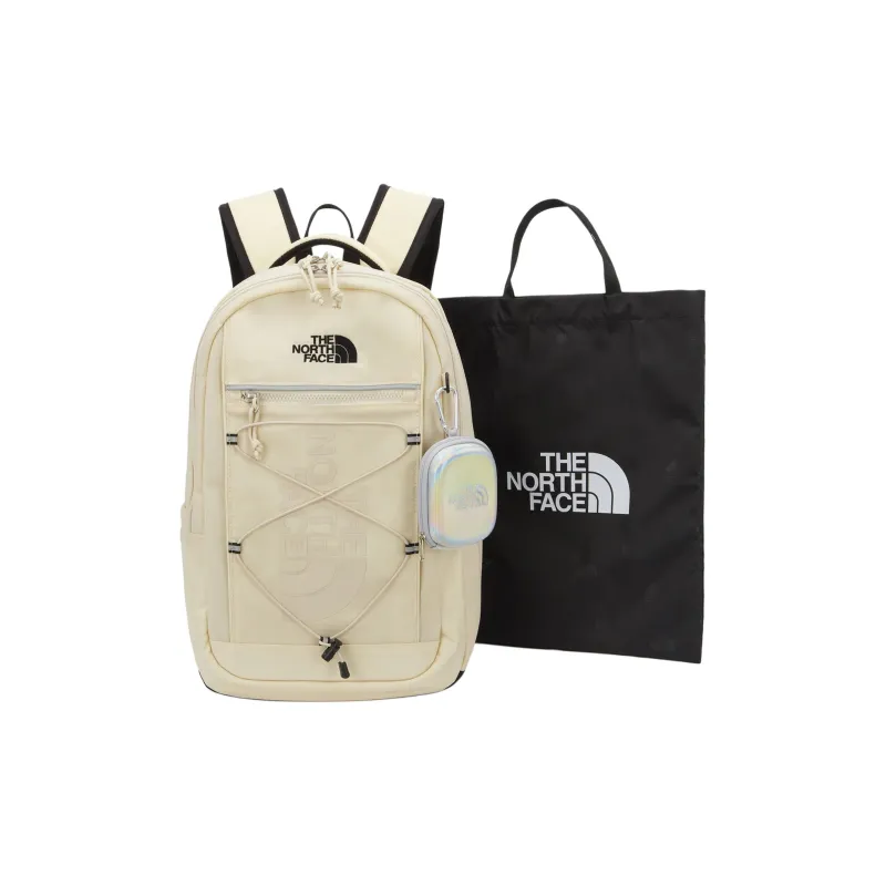 THE NORTH FACE Backpack Outdoor Bag Nylon Cream Unisex-5