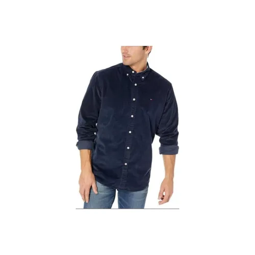 Tommy Hilfiger Shirts Men Navy Blue