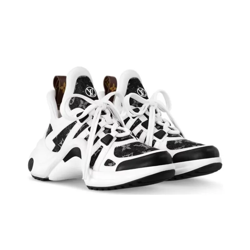 LOUIS VUITTON Archlight Mid Top Casual Shoes Women's Black-2