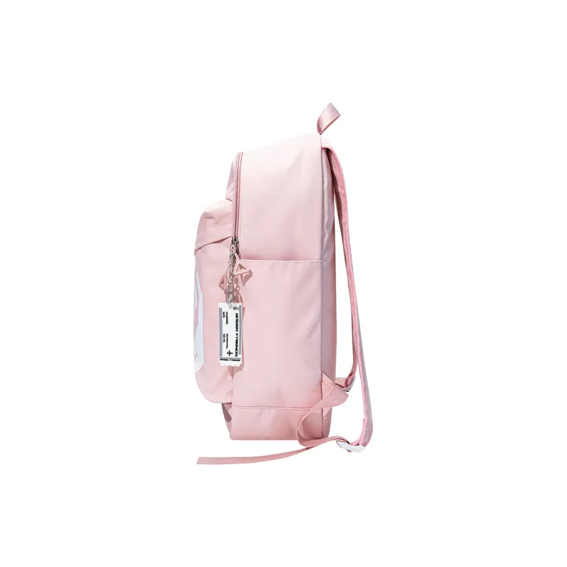 GF Nylon Backpack Large Size Unisex Black/White-12