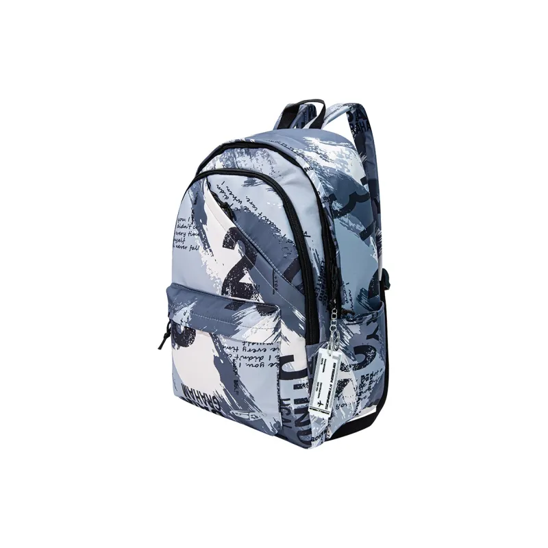 GF Nylon Backpack Large Size Unisex Light Blue-9