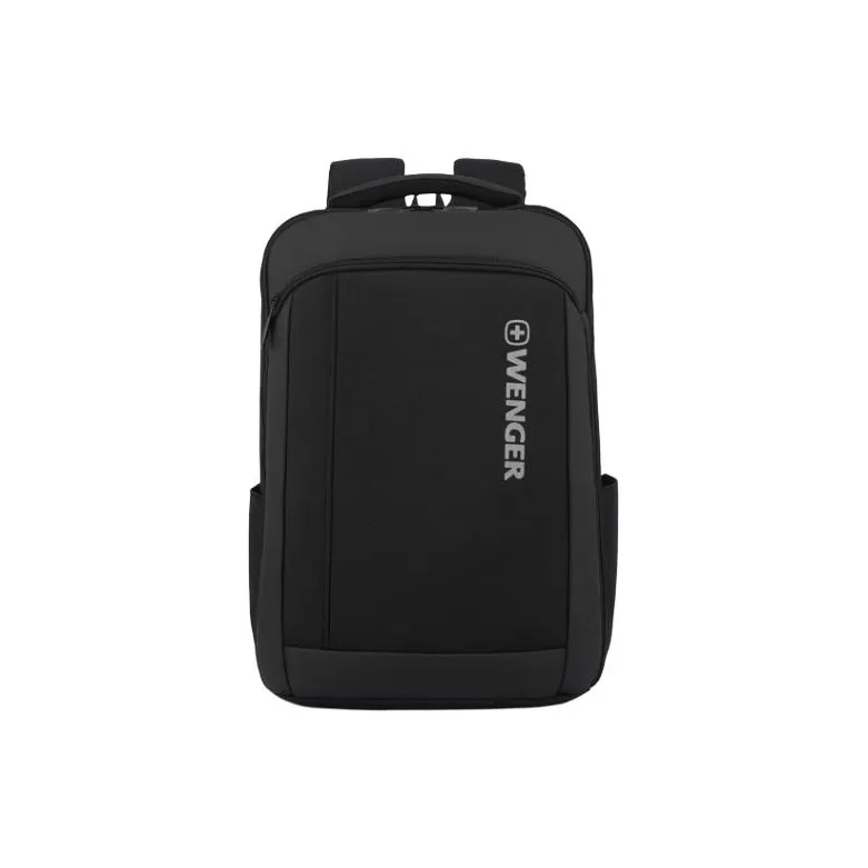 Wenger Polyester Laptop Backpack Large Size Men's Black-0