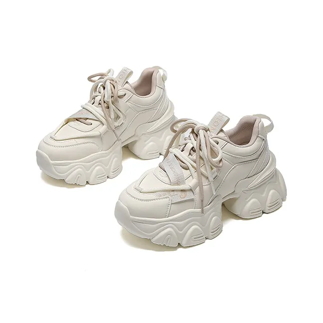 WOOS BOBO Cushioning Coverage Support Lightweight Chunky Sneakers Women's-2