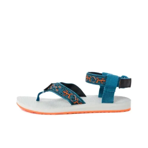 Teva Beach Sandals Men Lizard Blue