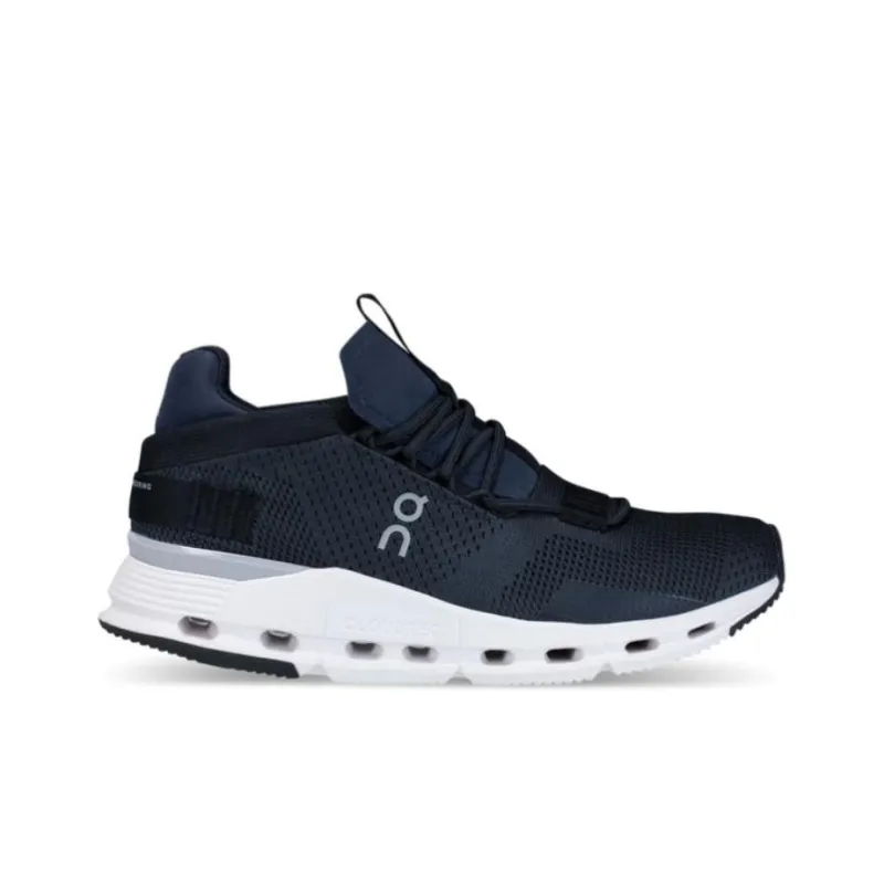 On Running Cloudnova Navy White Women's-1