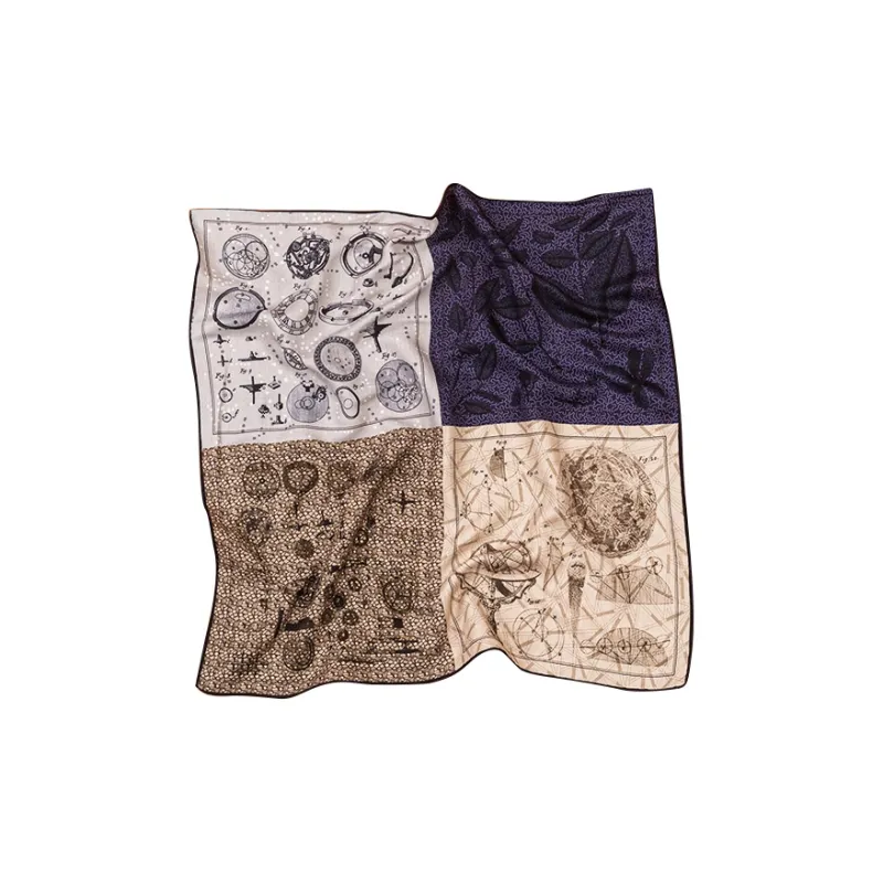 SILKUEEN Wool Silk Scarves Unisex-2