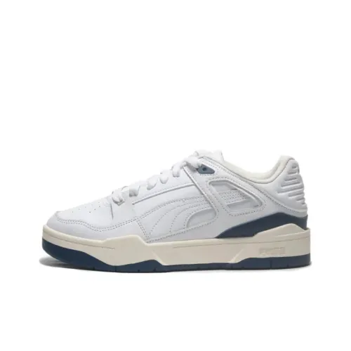 PUMA Slipstream Casual Shoes Men Low-Top White/Blue