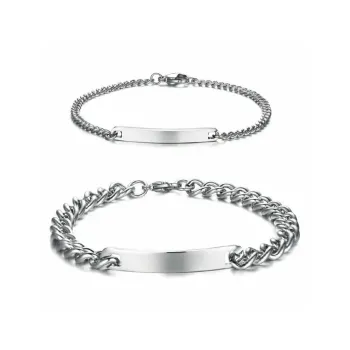 RINGLOVE Titanium Steel Bracelets Unisex