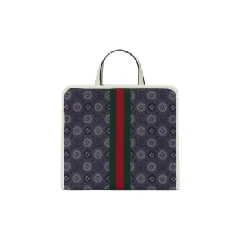 GUCCI Denim Tote Bag, Shopping Bag, Handbag Kids' Blue