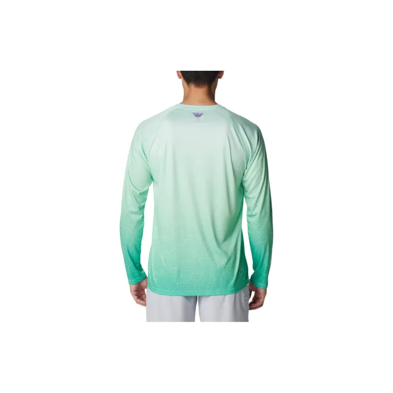 Columbia PFG Super Terminal Tackle™ T-Shirt Men's Green-1