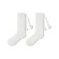 White Crew Socks (Shaft Height 25cm)