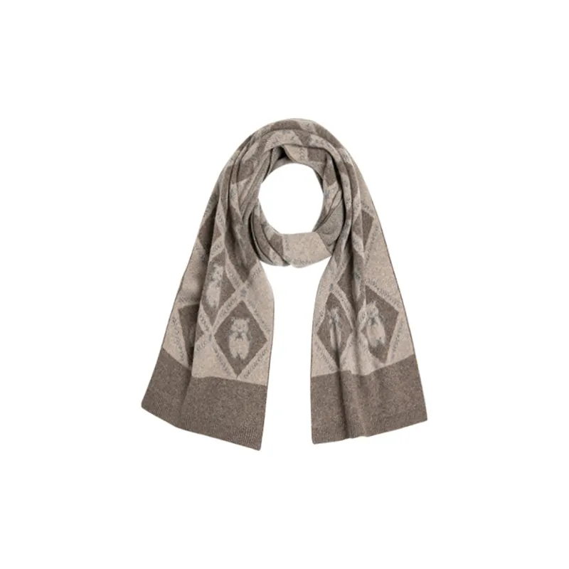 Fancet Studios 100% Wool Shawls Women's Multi colored-2