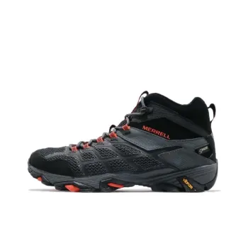 MERRELL Moab FST 2 Mid GTX Cushioning Low-Top Outdoor Shoes Men's Black