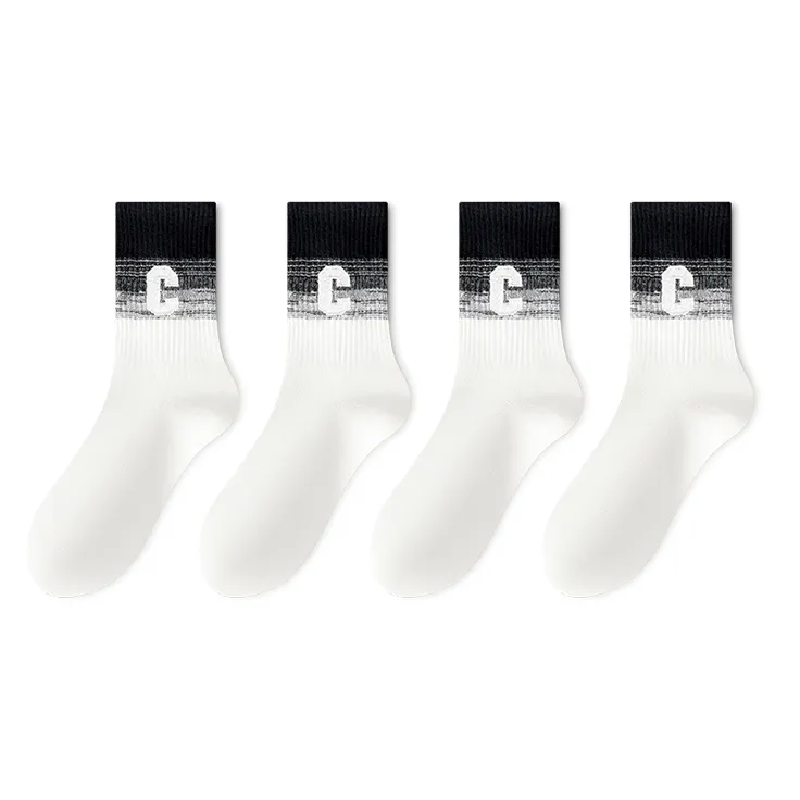 SALOATO Knee High Socks Women's 4 Pack-16
