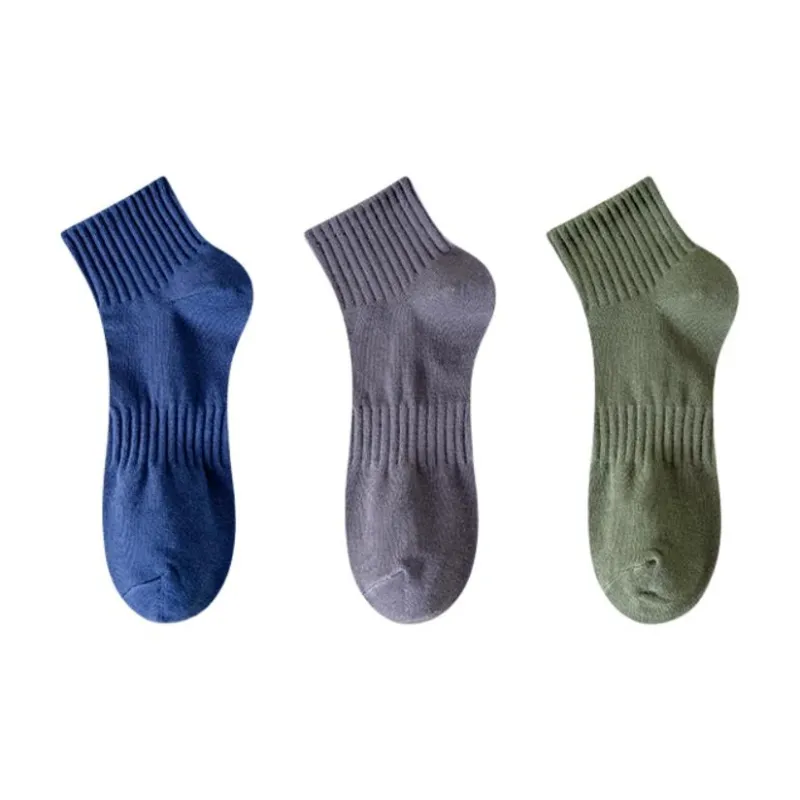 MIIOW Mid Calf Socks Men's 3 Pack-3