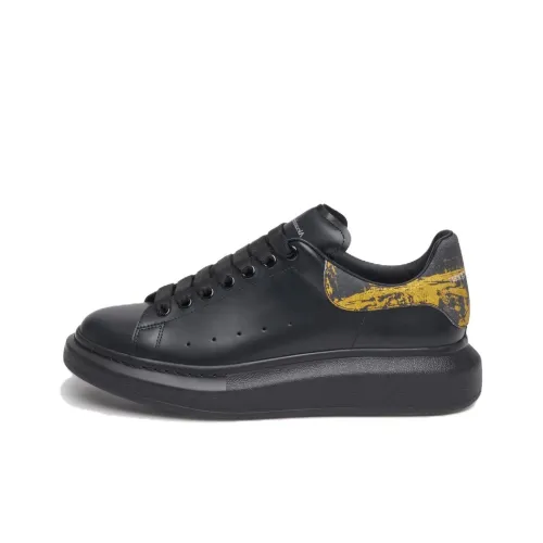 Alexander McQueen Skateboard Shoes Men Low-Top Black