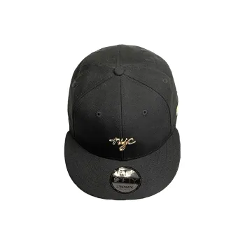 New Era Wool, Cotton Baseball Caps Unisex Black