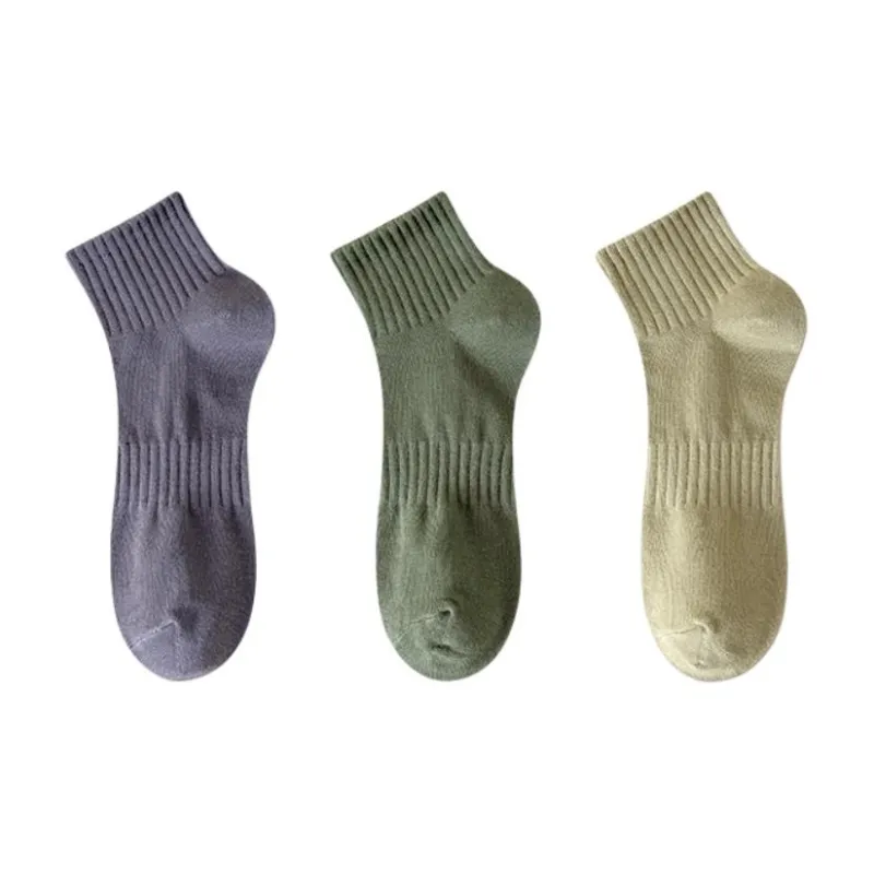 MIIOW Mid Calf Socks Men's 3 Pack-5