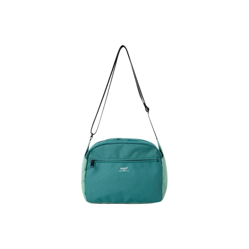 Anello Polyester Handbag Shoulder Bag Crossbody Bag Women's Green-0