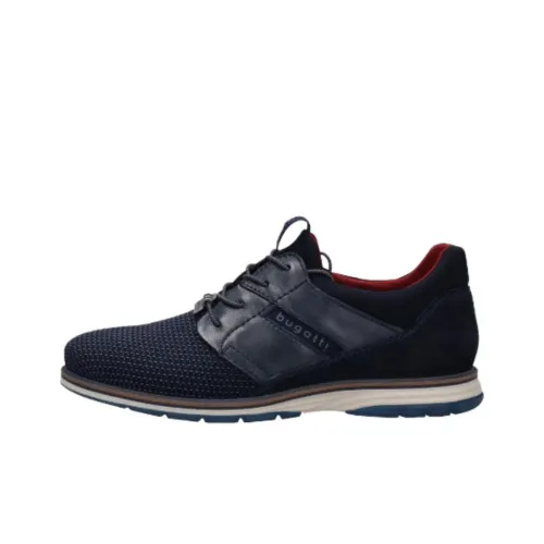 Bugatti Casual Shoes Men Low-Top Blue