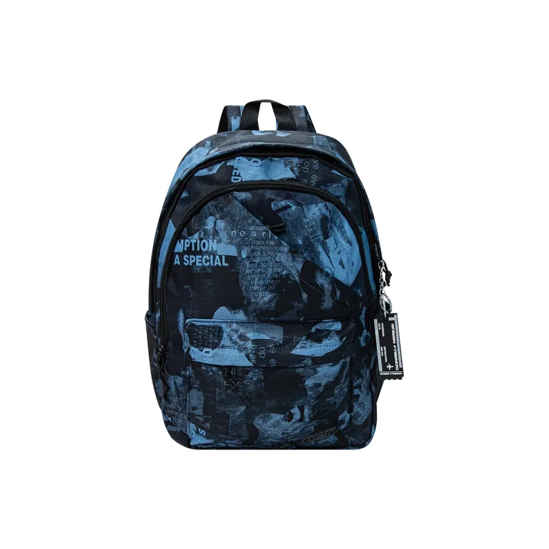 GF Nylon Backpack Large Size Unisex Light Blue-13