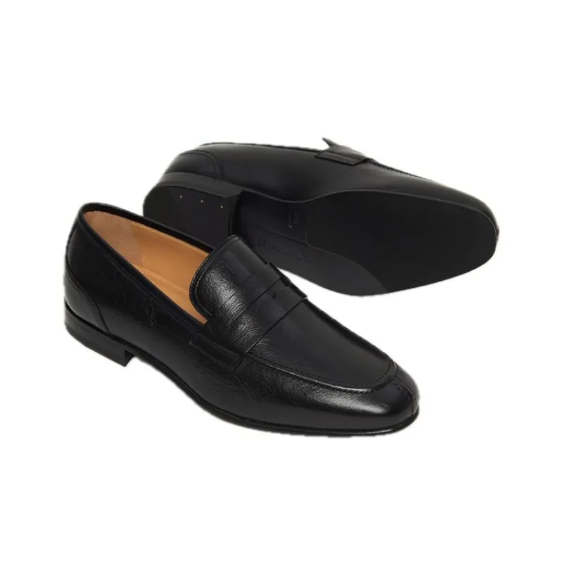 BALLY Loafers Men Black-3