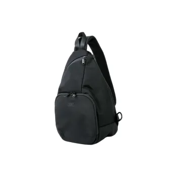 Anello Nylon Shoulder Bag Crossbody Bag Men's Black