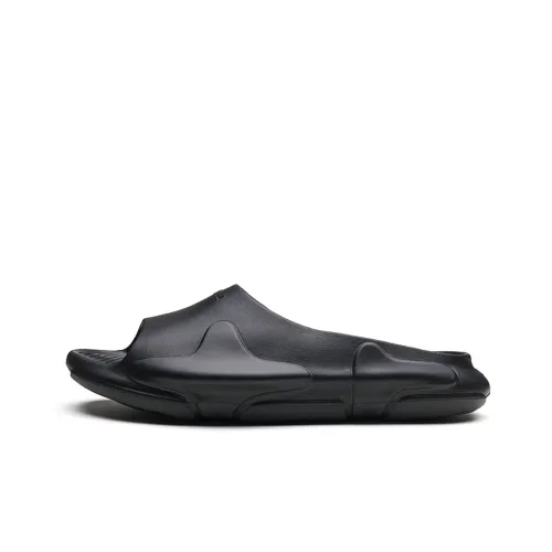 EQLZ EQUALIZER Oasis Slide Slippers Unisex Phantom Black