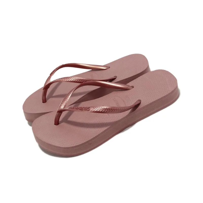 Havaianas Slim Flatform Flip Flops Women's Pink-2
