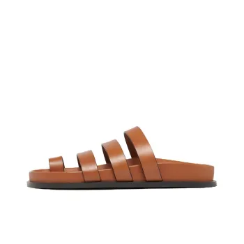 A.EMERY Rubber Sole Slide Slippers Women's Chocolate