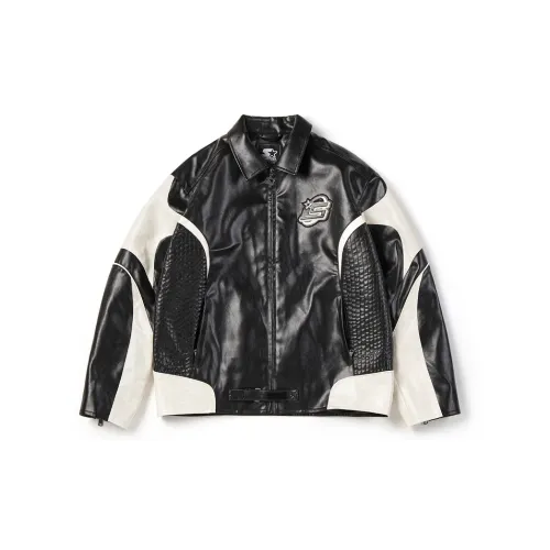 STARTER Leather Jackets Unisex