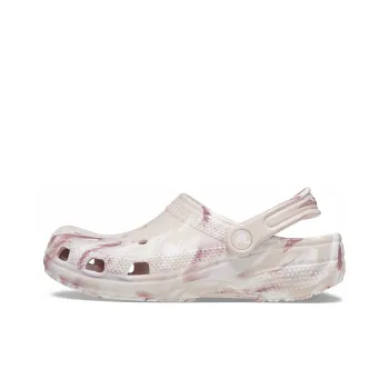 Crocs Classic Marbled Clogs 'White Pink'