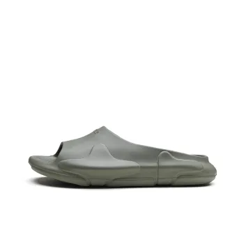 EQLZ EQUALIZER Oasis Quiet Abrasion Resistant Slide Slippers Unisex Moss Gray