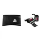 Black Waist Protector (Basic)+Black White Wrist Brace