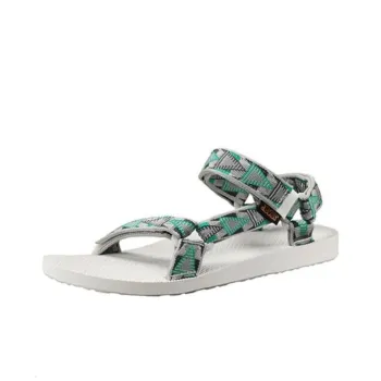 Teva Original Universal Beach Sandals Men's Green White