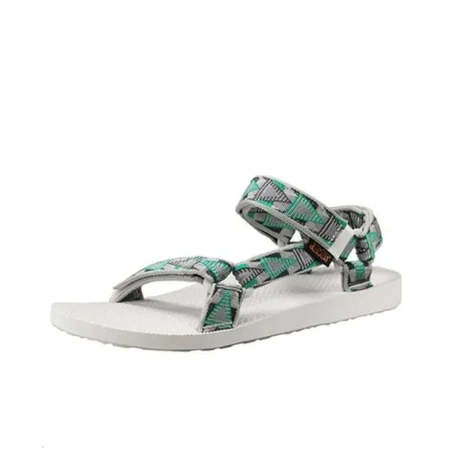 90725L-NVOR Original Universal Beach Sandals Men's Green White