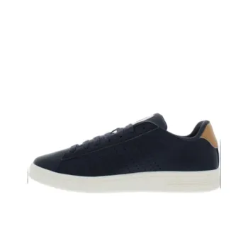 KSWISS Court Casper Anti-Slip Wear-Resistant Low-Top Skateboard Shoes Men's Marine Blue