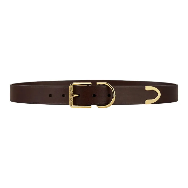 GIVENCHY Brown Pin Buckle Design Men's Width: 3CM-0