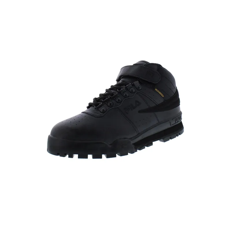 FILA F 13 Weather Tech Slip Resistant Warm Mid Top Casual Shoes Men's Black-2