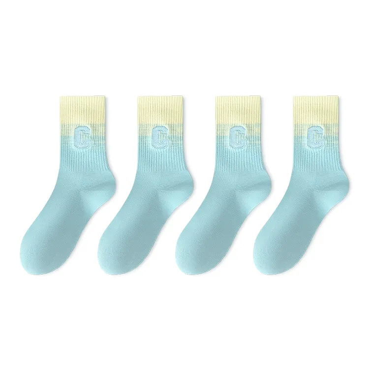 SALOATO Knee High Socks Women's 4 Pack-20