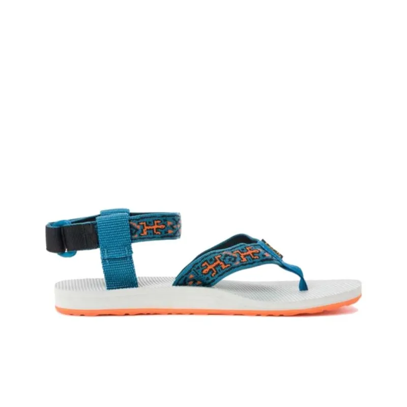 Teva Original Beach Sandals Men's Lizard Blue-1