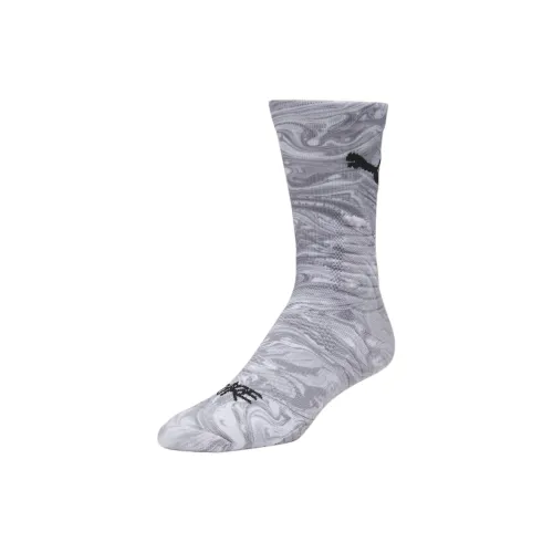 PUMA x LAMELO BALL Essentials Mid-Calf Socks Men's 1 Pack Gray