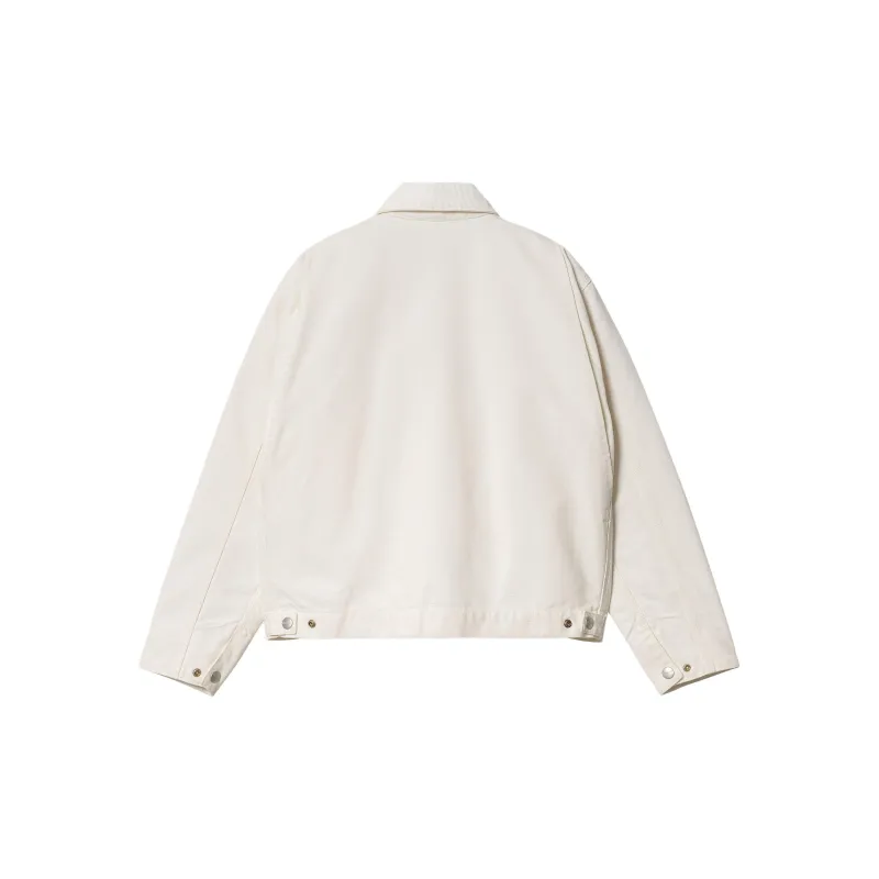 Carhartt WIP SS24 W' OG Detroit Jacket Jackets Coats Women's Ecru-1