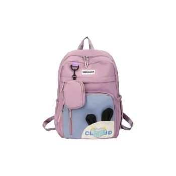 FAMAN Nylon Macaron Color Large Capacity Backpack Cute Trendy Fashion Bag Women's