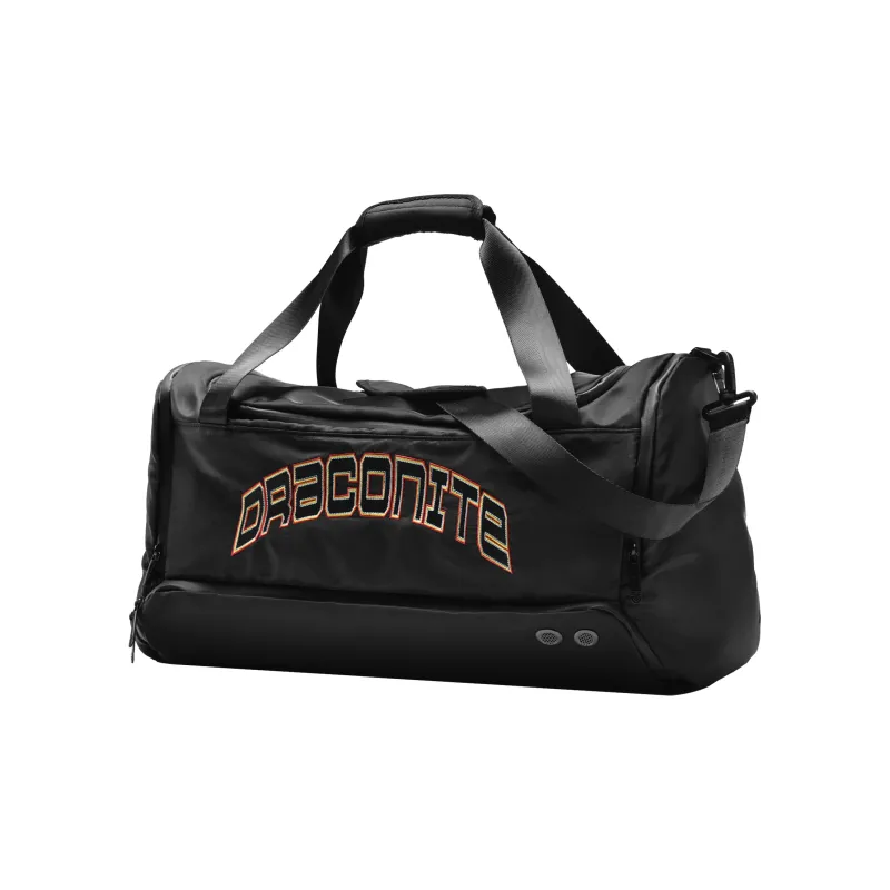 DRACONITE Polyester Handbag Gym Bag Large Size Unisex White-7
