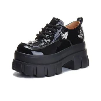 Egger Bird Loafers 9cm Women's Black