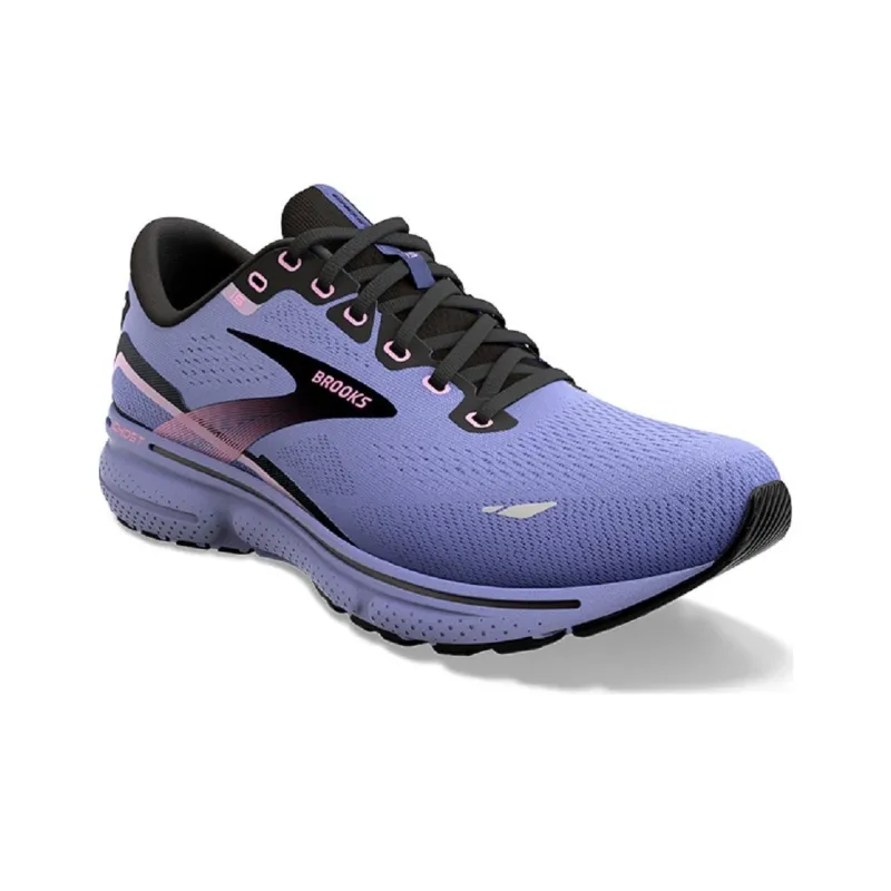 Brooks Ghost 15 Wear-Resistant Low-Top Running Shoes Women's Purple-2