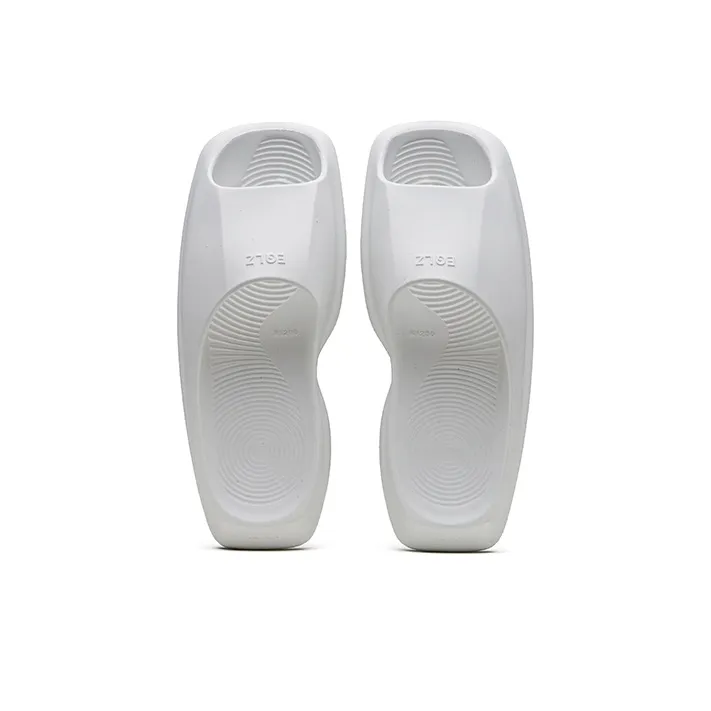 EQLZ EQUALIZER Quiet Abrasion Resistant Slide Slippers Unisex Devil White-3