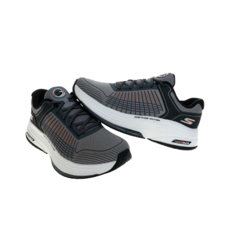 Skechers Go Walk Distance Walker Running Shoes Men Low Top Gray-3